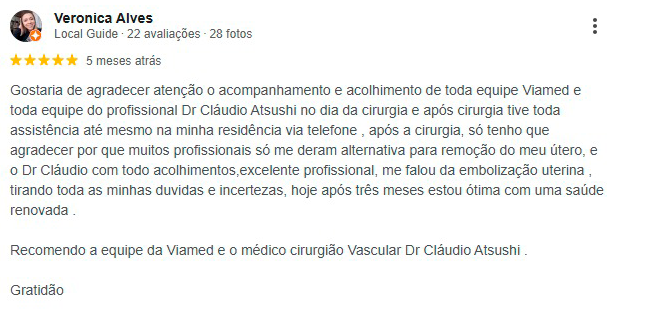 Depoimentos de clientes