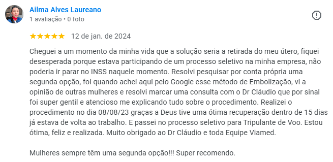 Depoimentos de clientes
